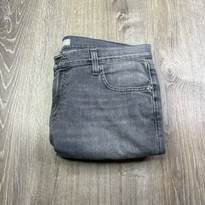 Ash & Erie Jeans Concrete Gray 5 Pocket Stretch Straight Denim Men's Size 33x28